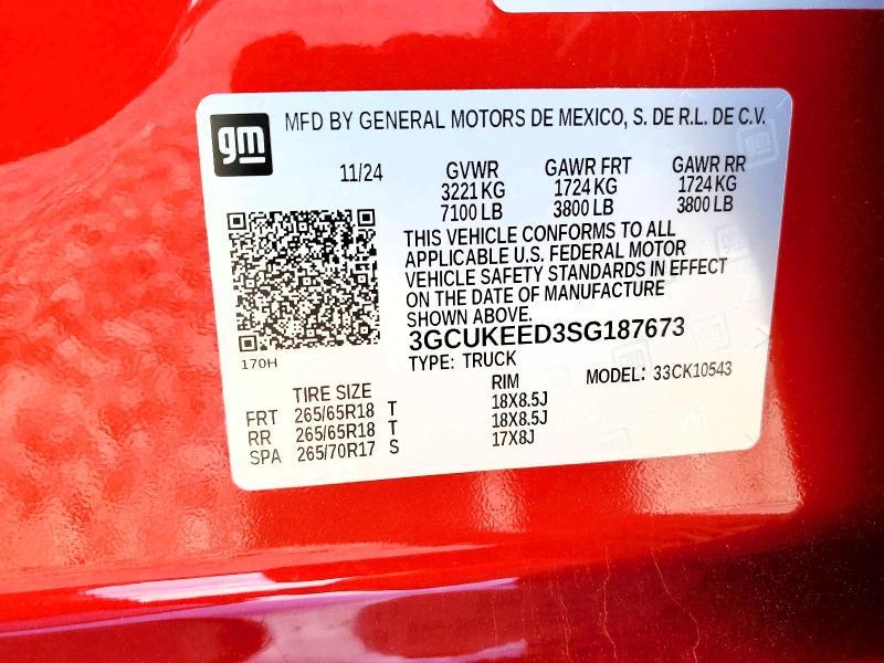 2025 Chevrolet Silverado K1500 rst