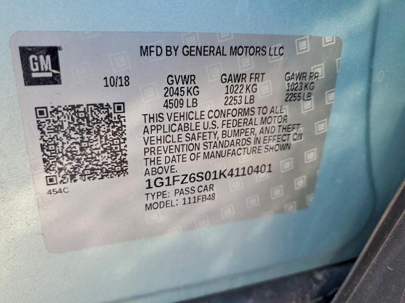 2019 Chevrolet Bolt ev Premier