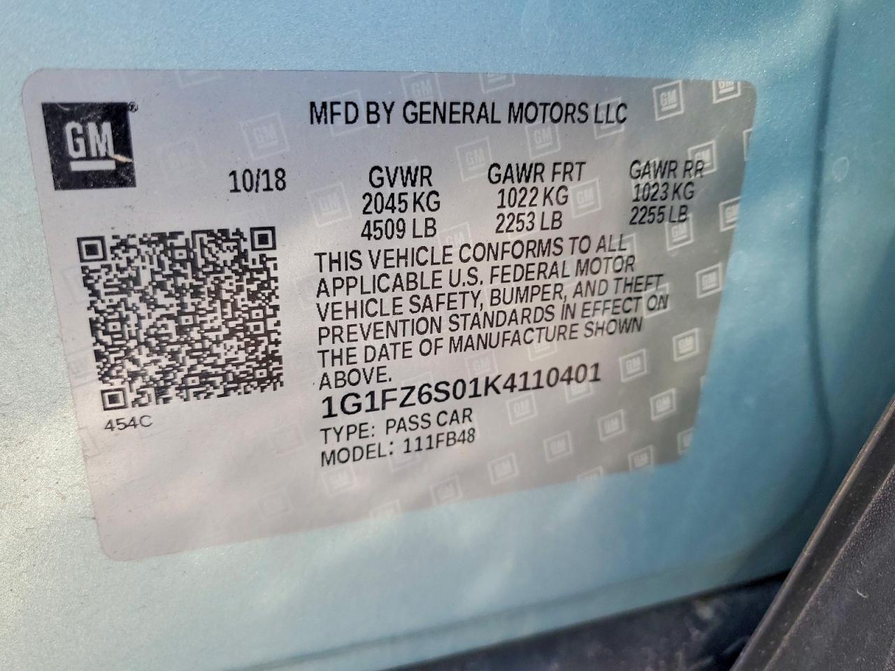 2019 Chevrolet Bolt ev Premier