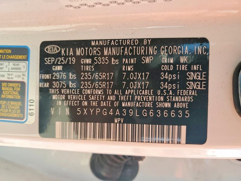 2020 KIA Sorento l