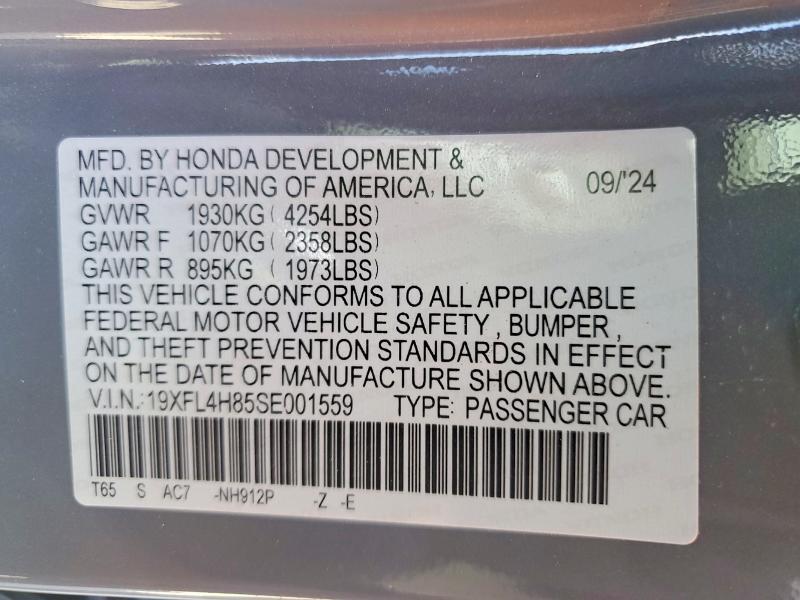 2025 Honda Civic Sport