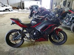 Salvage cars for sale from Copart China: 2021 Kawasaki EX650 M