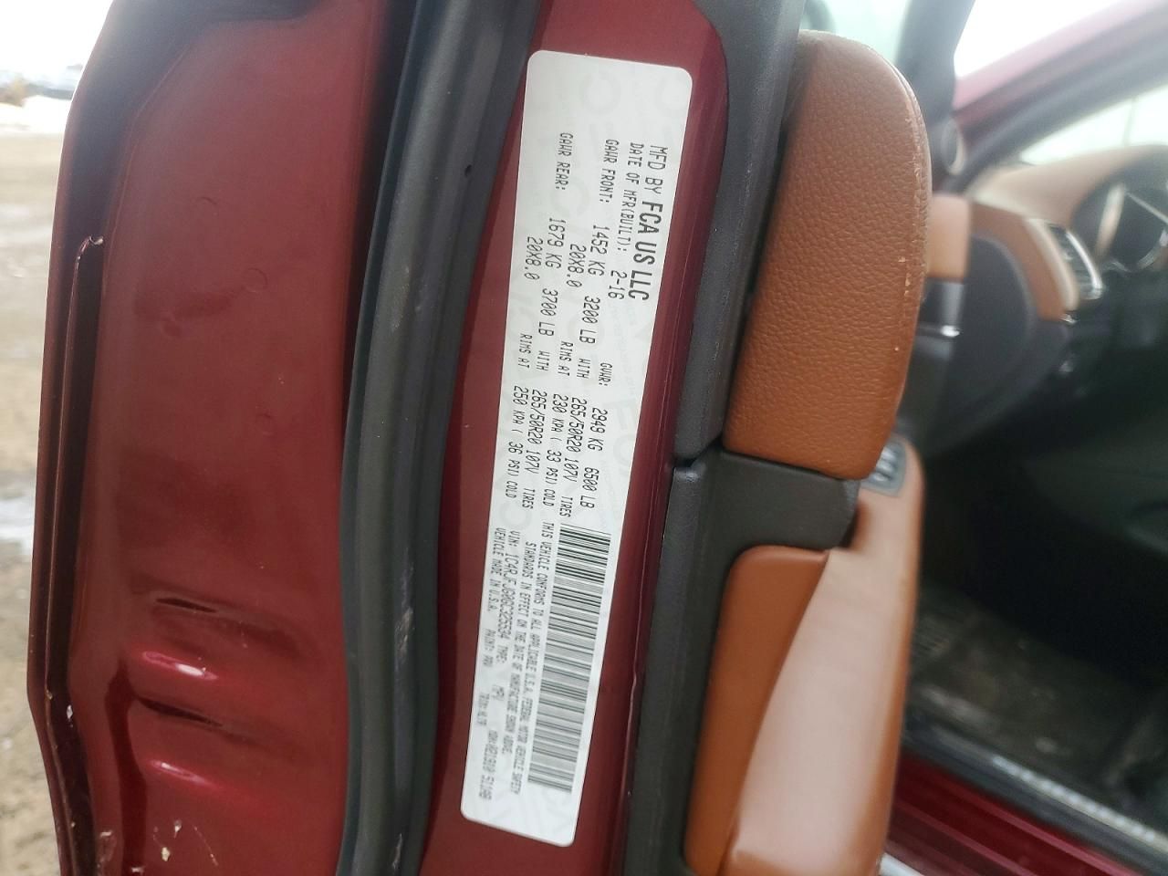 2016 Jeep Grand Cherokee Summit