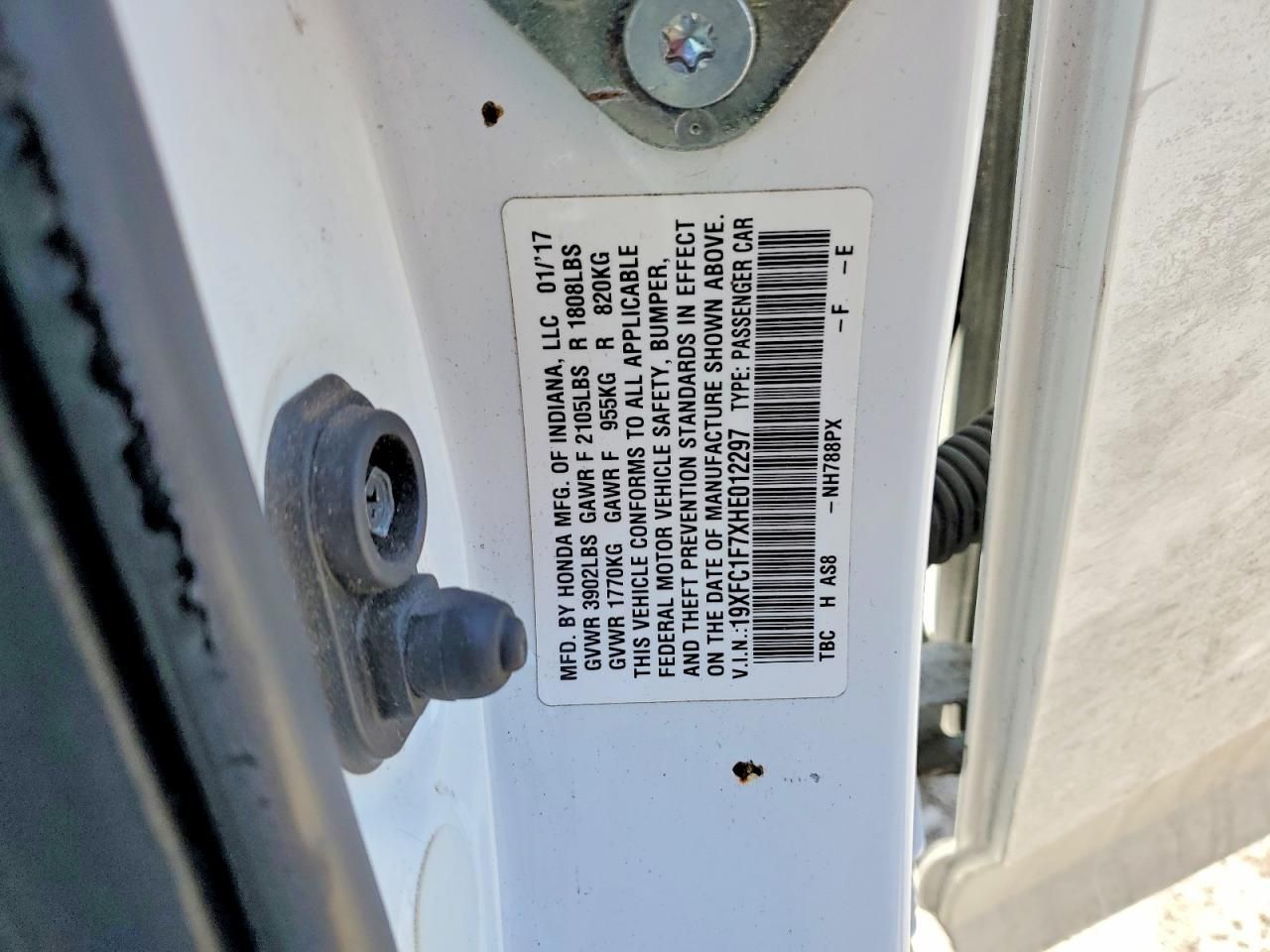 2017 Honda Civic exl