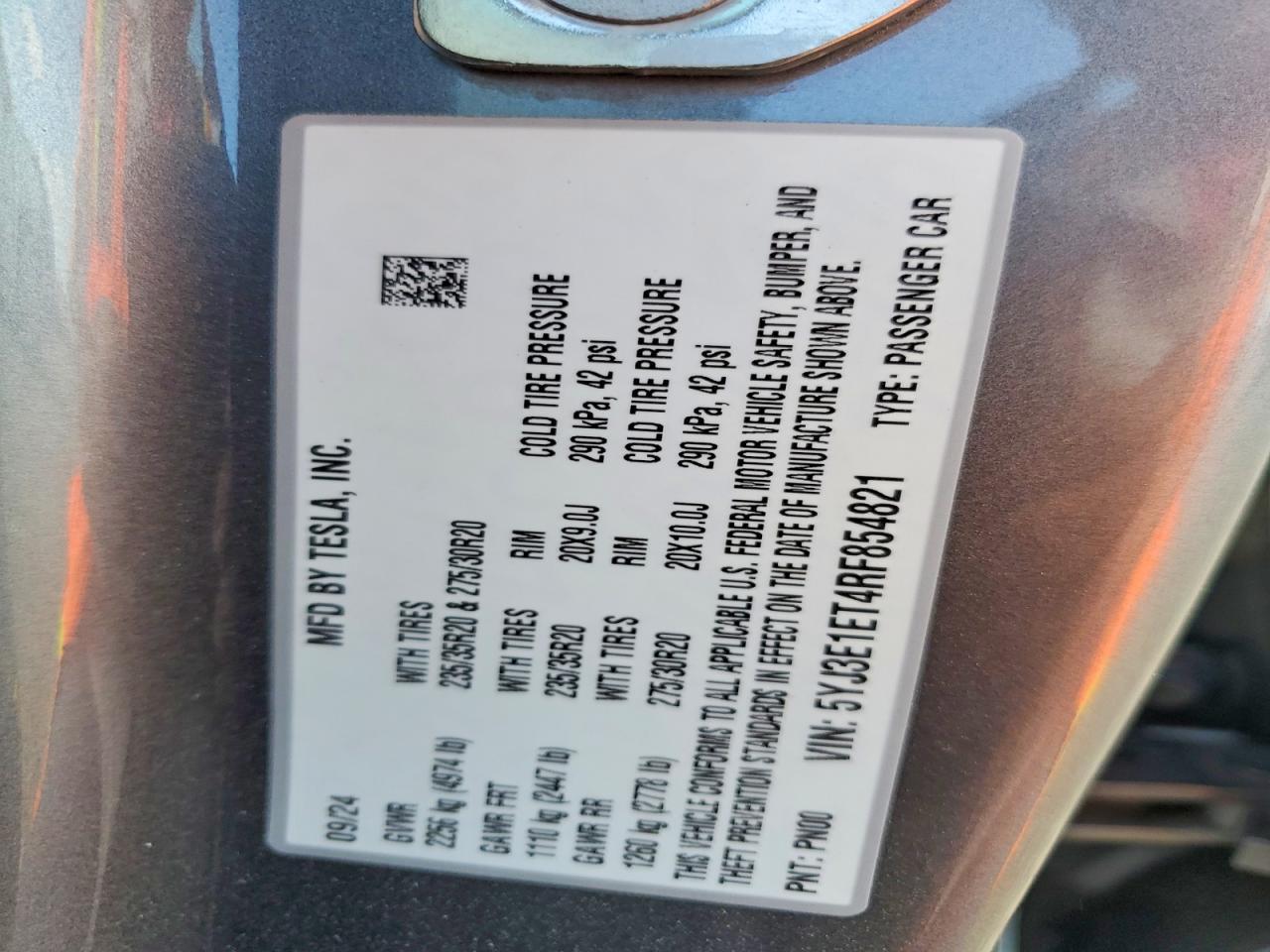 2024 Tesla Model 3