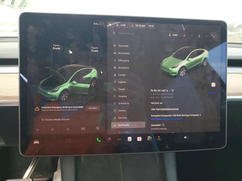 2022 Tesla Model y