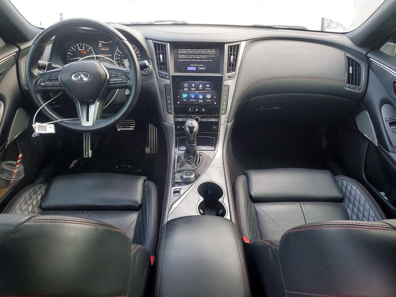 2018 Infiniti Q50 red Sport 400