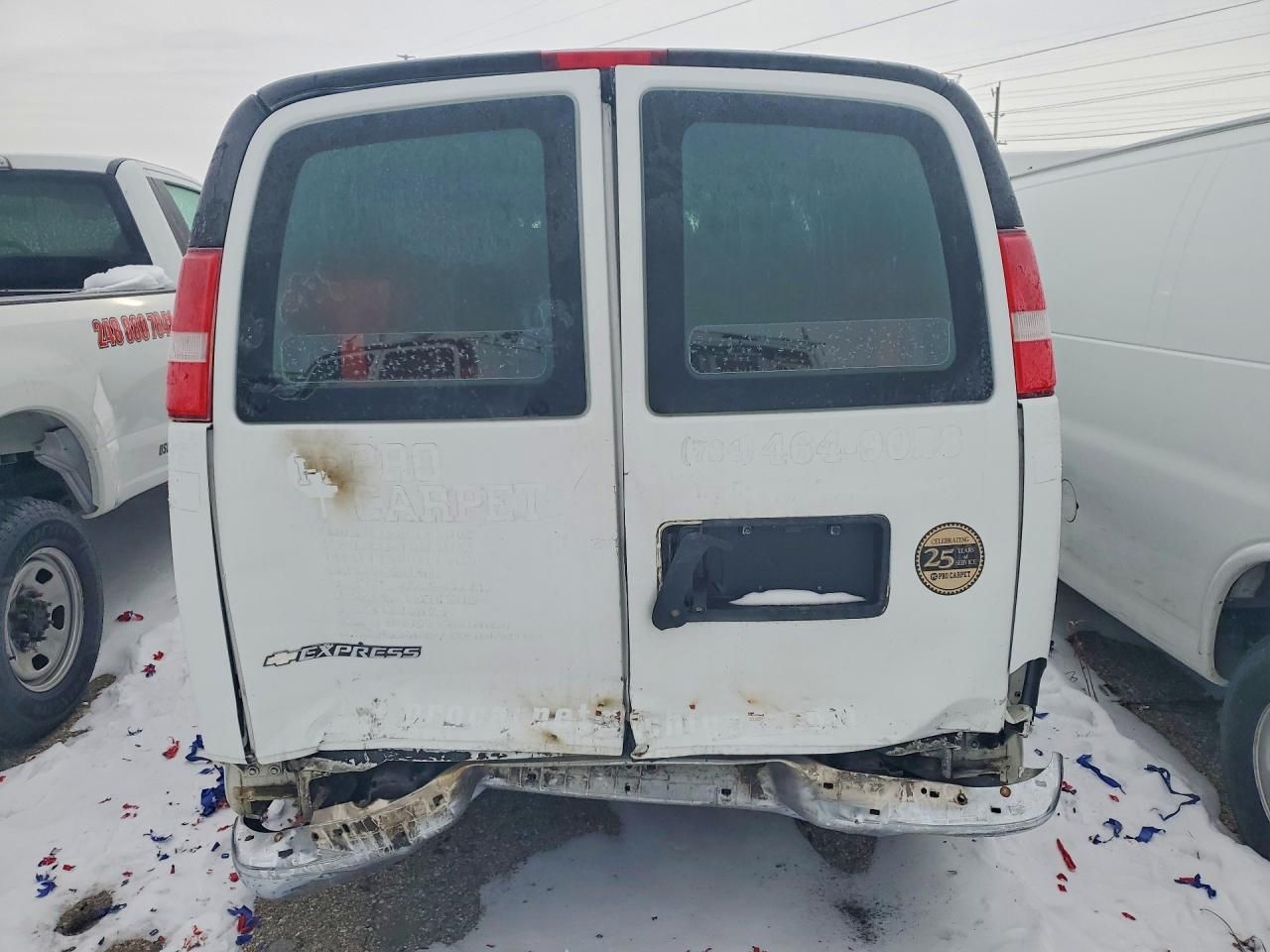 2017 Chevrolet Express G3500 Utility / Service Van