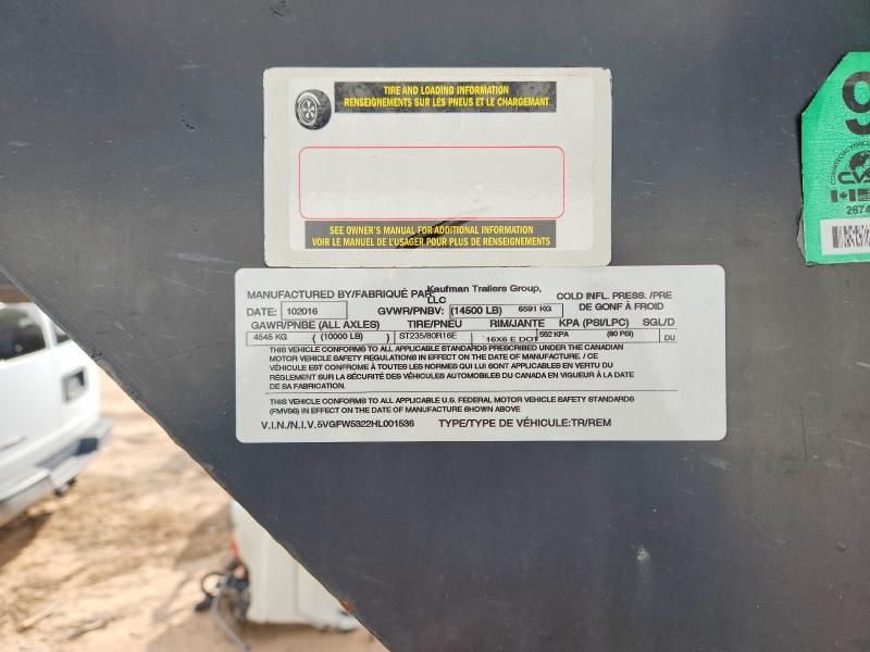 2017 Kaufman Car Carrier