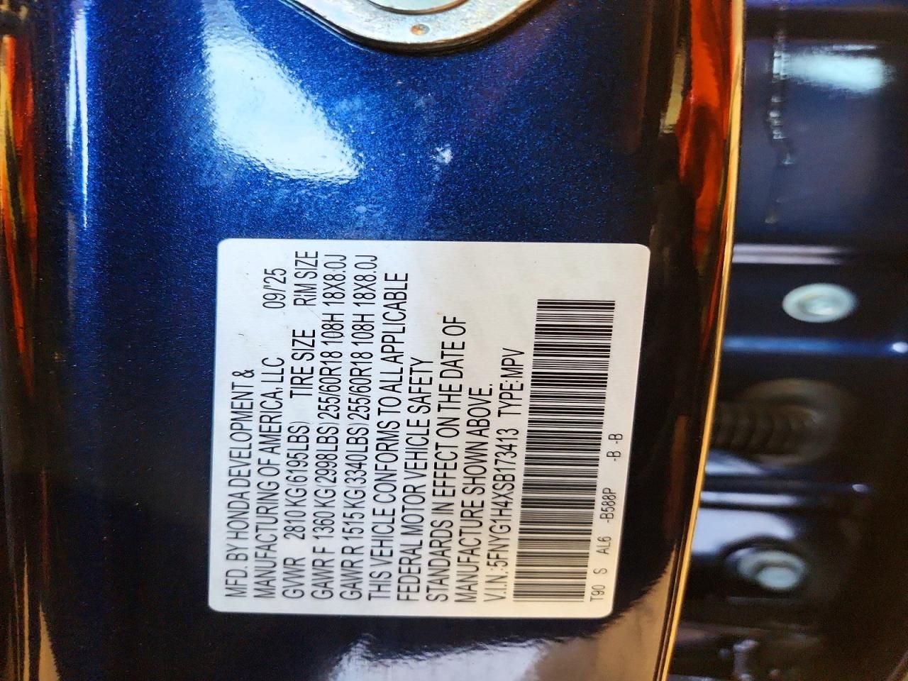 2025 Honda Pilot exl