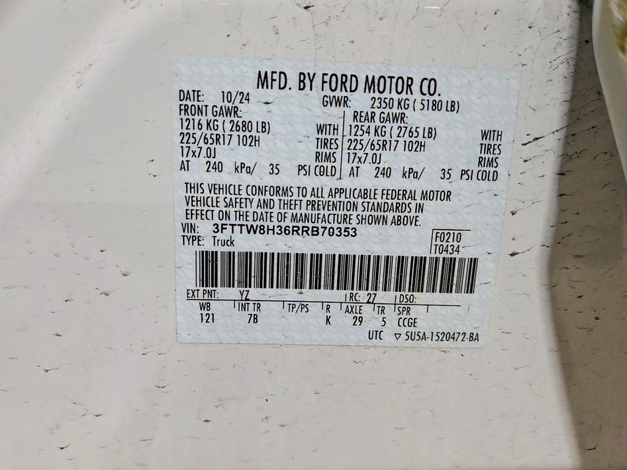 2024 Ford Maverick xlt