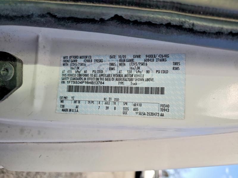 2006 Ford E350 Delivery Van