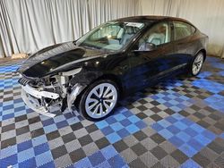 Tesla Vehiculos salvage en venta: 2022 Tesla Model 3
