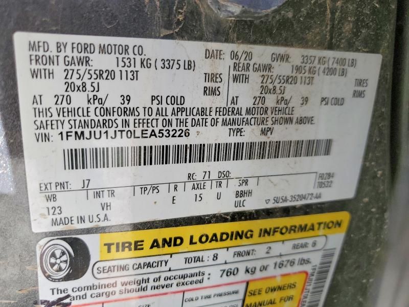 2020 Ford Expedition xlt