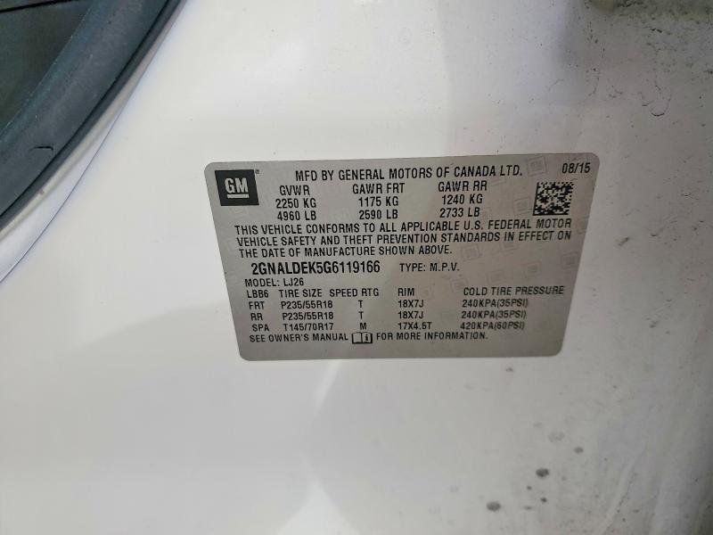 2016 Chevrolet Equinox ltz