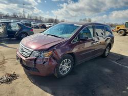 Honda salvage cars for sale: 2012 Honda Odyssey exl