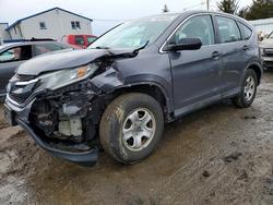 Honda salvage cars for sale: 2016 Honda Cr-v lx