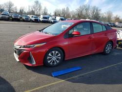 Toyota Prius salvage cars for sale: 2022 Toyota Prius Prime le