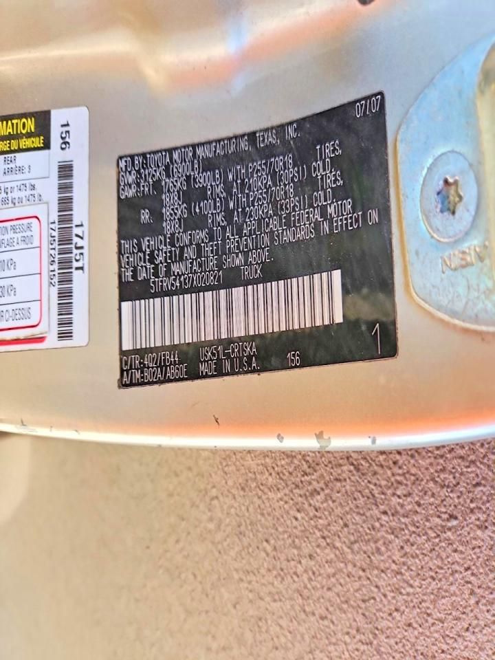 2007 Toyota Tundra Double Cab SR5