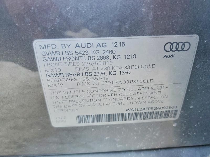 2016 Audi Q5 Premium Plus