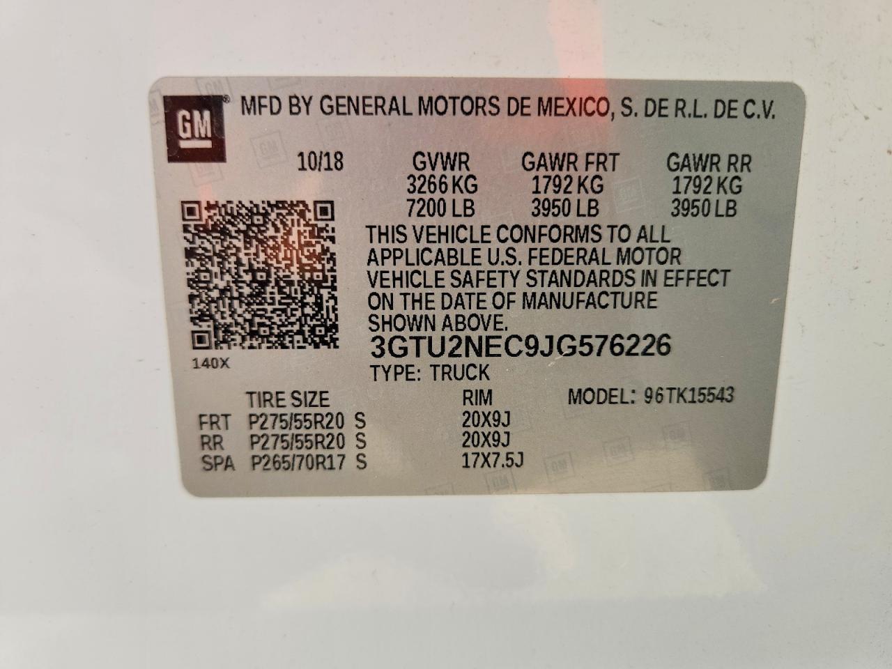 2018 GMC Sierra K1500 SLT