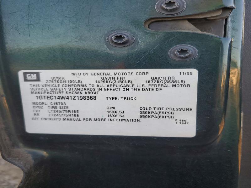2001 GMC New Sierra C1500