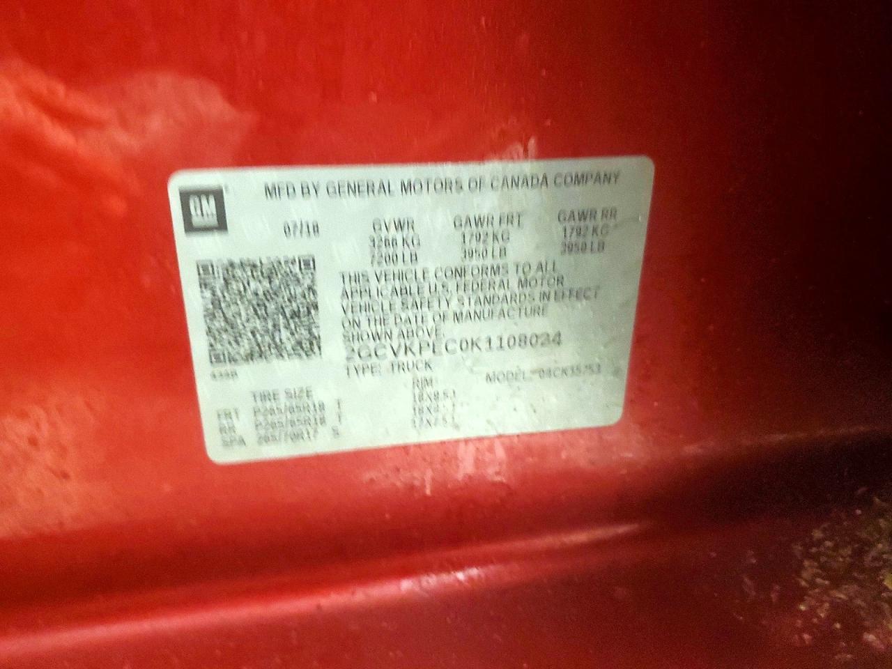 2019 Chevrolet Silverado LD K1500 LT