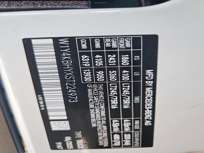 2025 Mercedes-Benz 2025 Mercedes Benz Sprinter 2500 Utility / Service