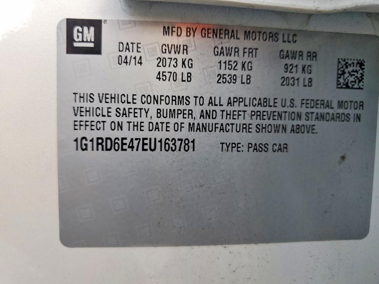 2014 Chevrolet Volt