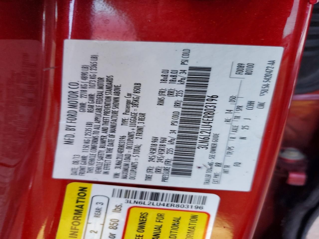 2014 Lincoln Mkz Hybrid