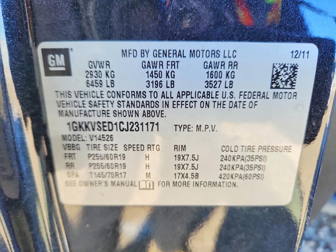 2012 GMC Acadia Slt-2