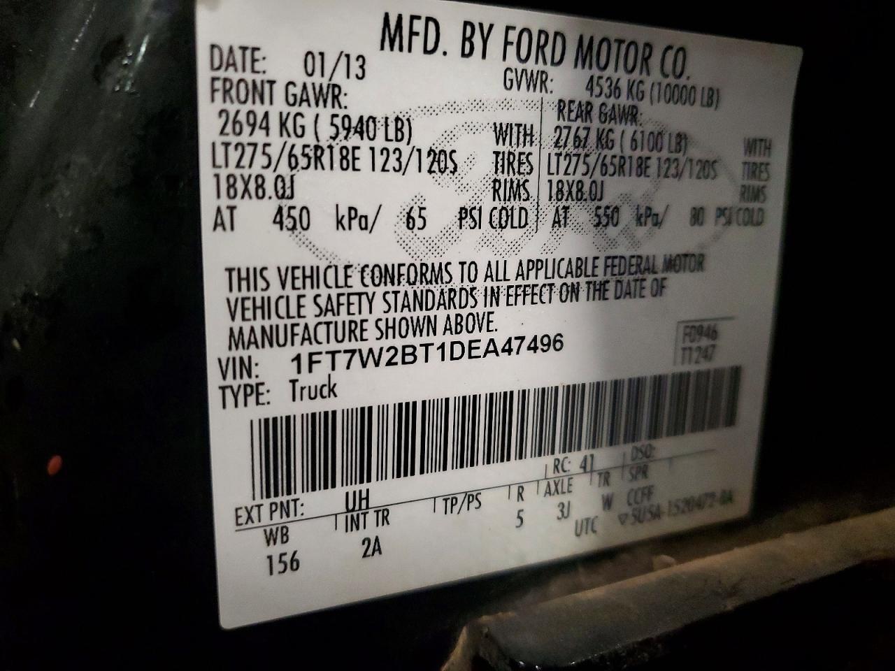 2013 Ford F250 Super Duty