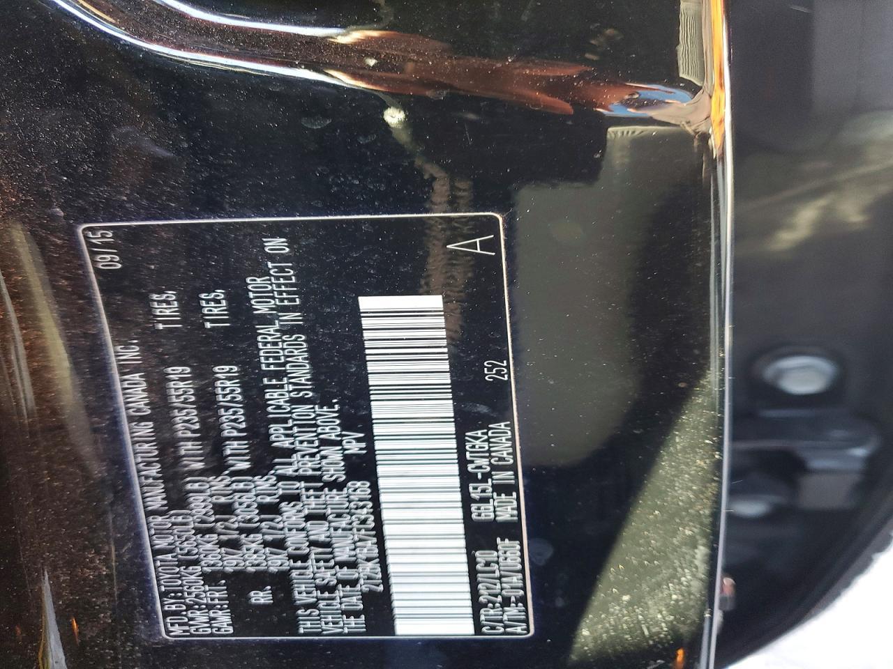 2015 Lexus Rx 350 Base