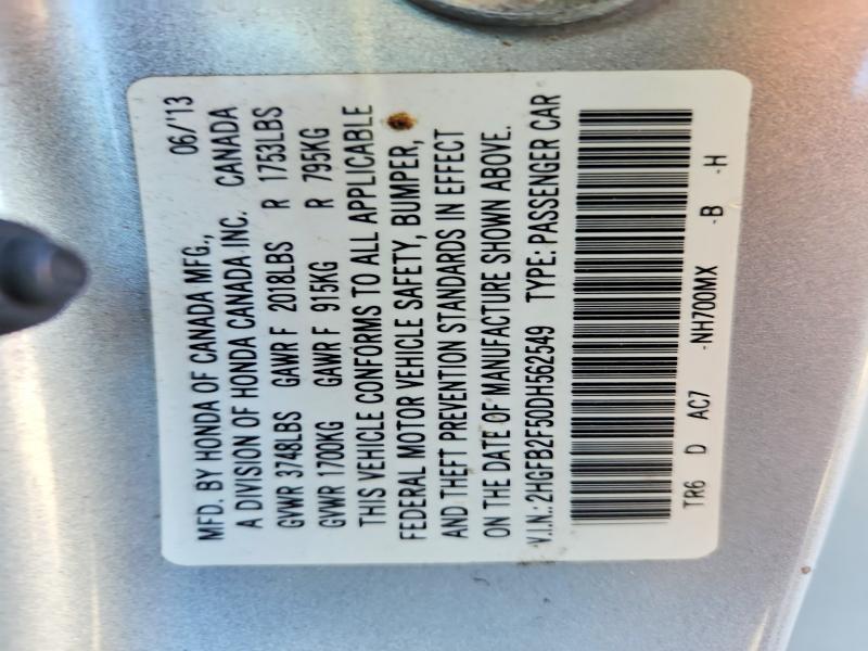 2013 Honda Civic lx