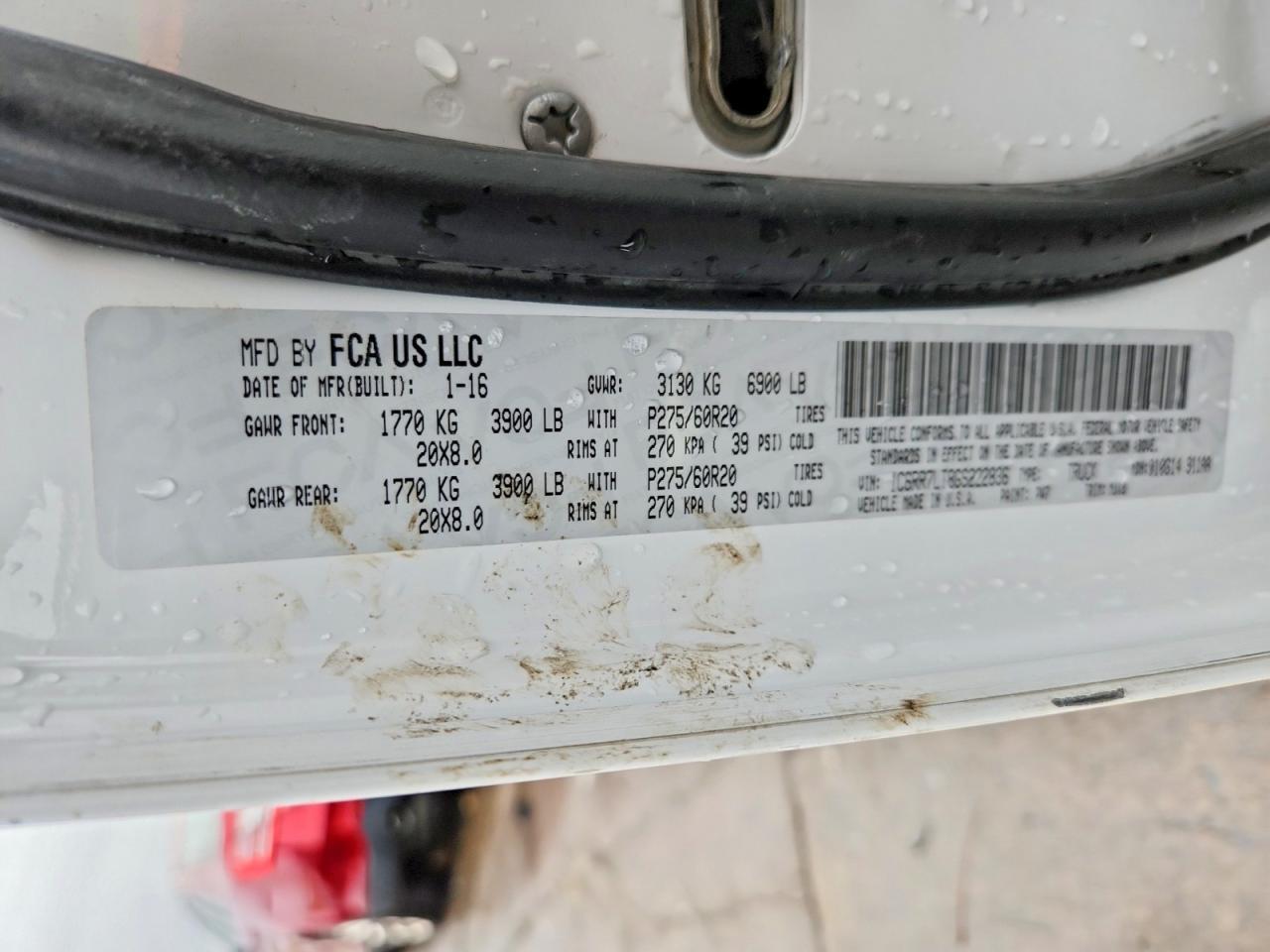 2016 Dodge Ram 1500 slt