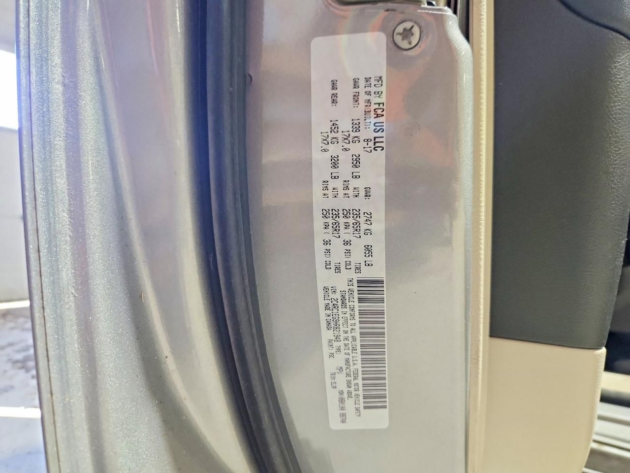 2017 Chrysler Pacifica Touring l Plus