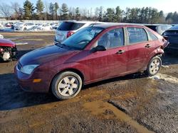 Ford Focus salvage cars for sale: 2006 Ford Focus ZX4