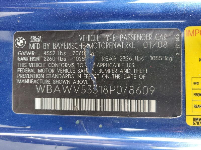 2008 BMW 328 xi Sulev