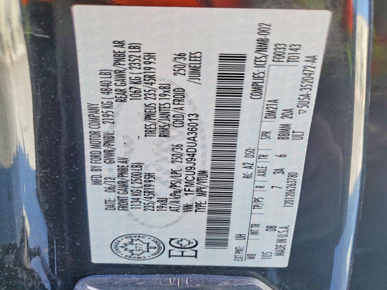 2013 Ford Escape Titanium