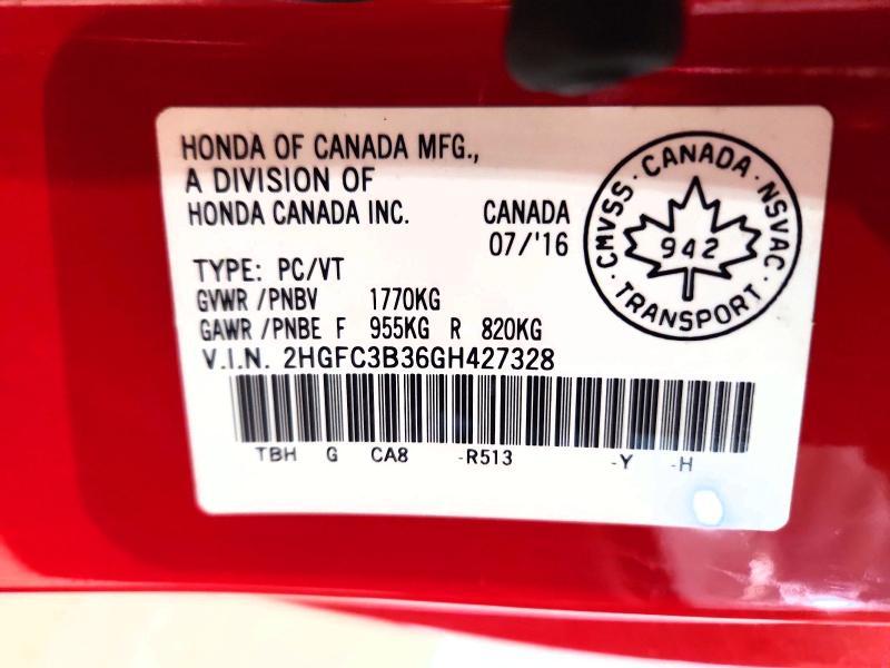 2016 Honda Civic ex