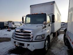 Salvage cars for sale from Copart Elgin, IL: 2016 Hino 338 box Truck