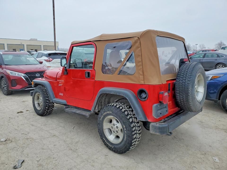 2000 Jeep Wrangler / tj Sport