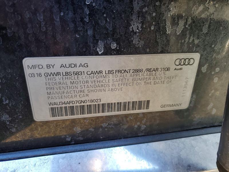 2016 Audi A8 l Quattro