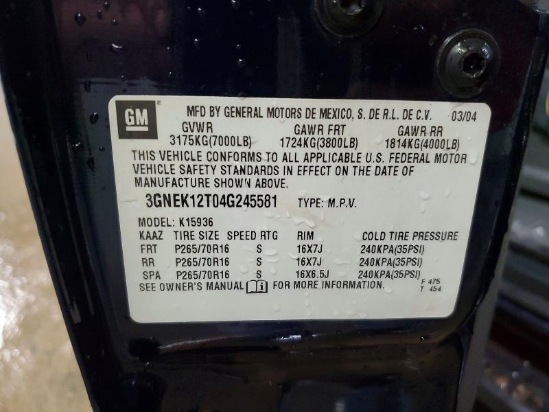 2004 Chevrolet Avalanche K1500