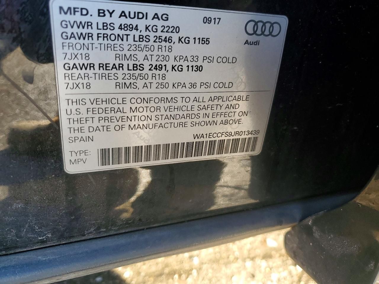 2018 Audi Q3 Premium