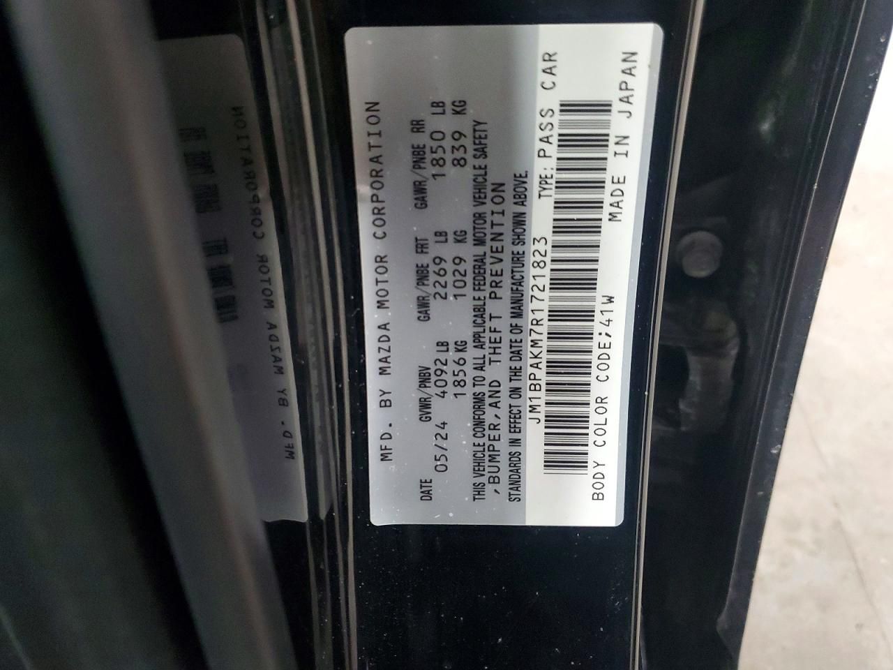 2024 Mazda 3 Select Sport