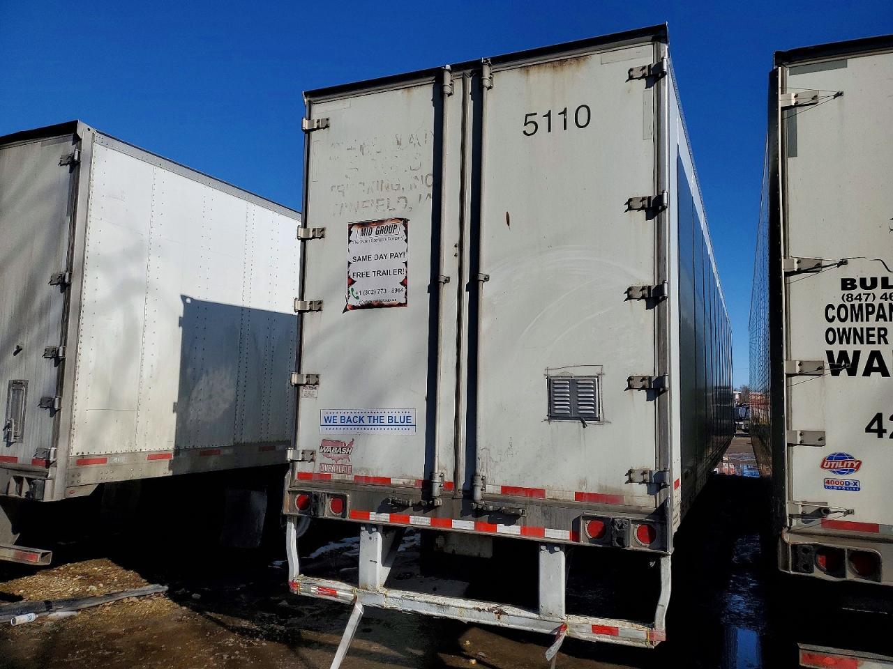2011 Wabash Trailer