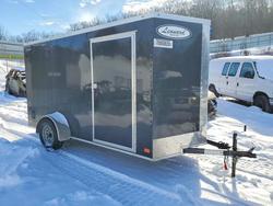 Salvage cars for sale from Copart West Mifflin, PA: 2025 Nationcraft 6X12SA Enclosed Cargo Trailer