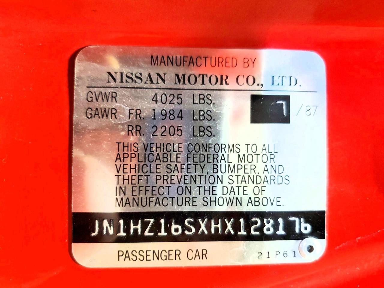 1987 Nissan 300zx 2+2