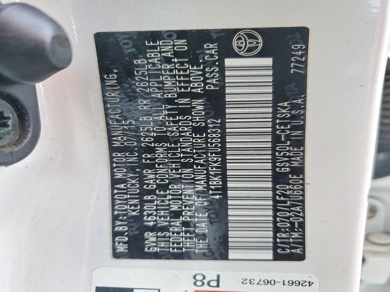 2015 Toyota Camry xse